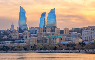 tall buildings in baku