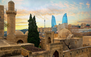 buildings in baku