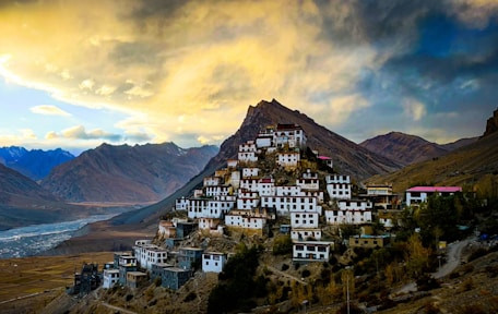 key monastery in spiti valley
