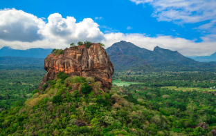 green mountains