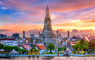 an old temple in thailand