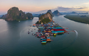 view of sea in thailand